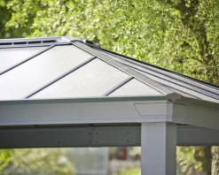 Canopia Pavillon Dallas 612 x 426 cm Aluminium anthrazit