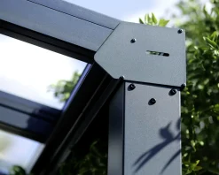 Canopia Terrassenüberdachung Stockholm 660 x 330,5 cm anthrazit