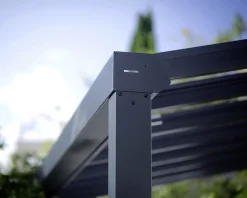 Canopia Terrassenüberdachung Stockholm 515 x 330,5 cm anthrazit