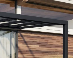 Canopia Terrassenüberdachung Stockholm 515 x 330,5 cm anthrazit