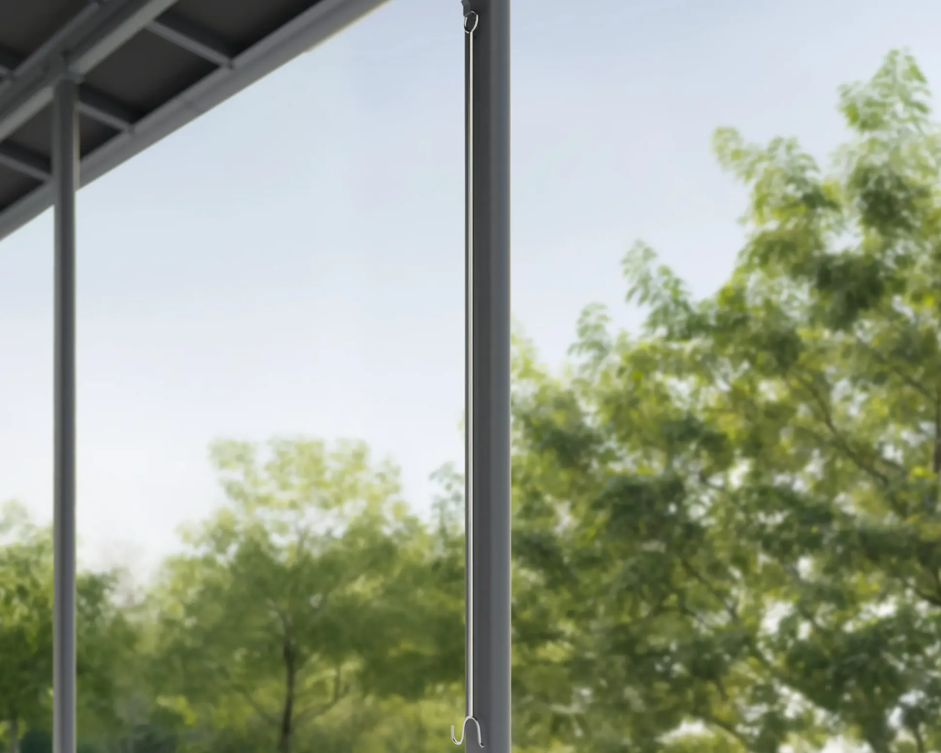Canopia Terrassenüberdachung Sierra Cabrio 555 x 295 cm grau