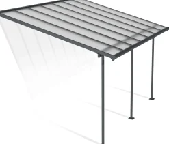 Canopia Terrassenüberdachung Sierra 434 x 295 cm anthrazit