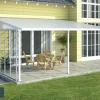 Canopia Terrassenüberdachung Feria 606 x 380 cm weiß