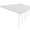 Canopia Terrassenüberdachung Feria 1212 x 380 cm weiß