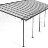 Canopia Terrassenüberdachung Sierra 924 x 295 cm anthrazit