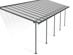 Canopia Terrassenüberdachung Sierra 924 x 295 cm anthrazit
