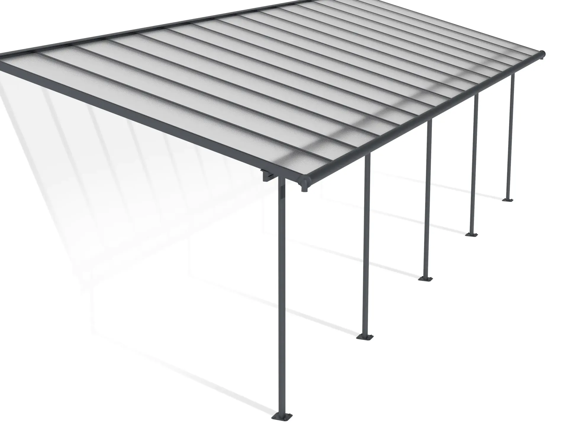 Canopia Terrassenüberdachung Sierra 924 x 295 cm anthrazit