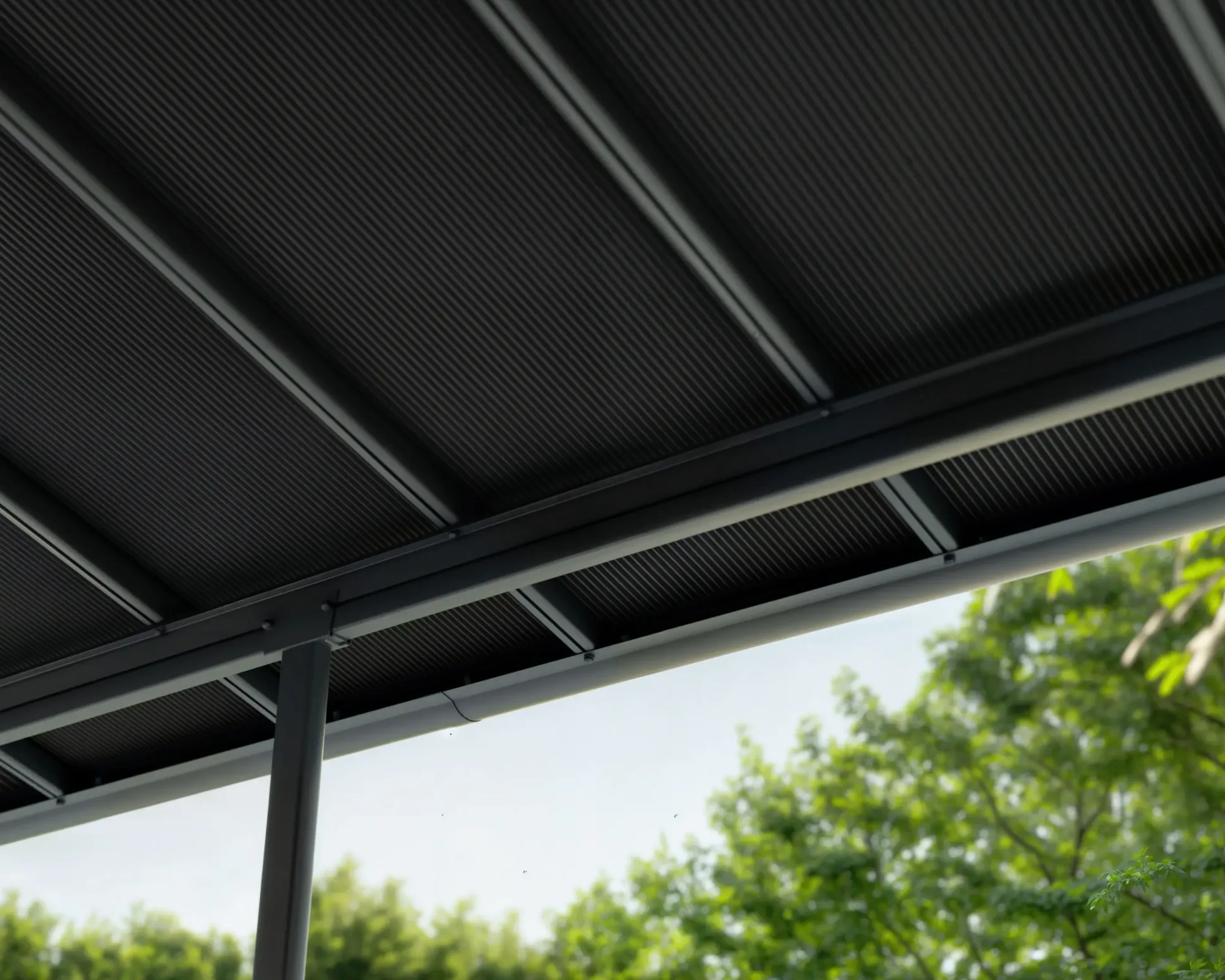 Canopia Terrassenüberdachung Sierra Cabrio 739 x 295 cm grau
