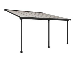 Canopia Terrassenüberdachung Feria 400 x 420 cm anthrazit