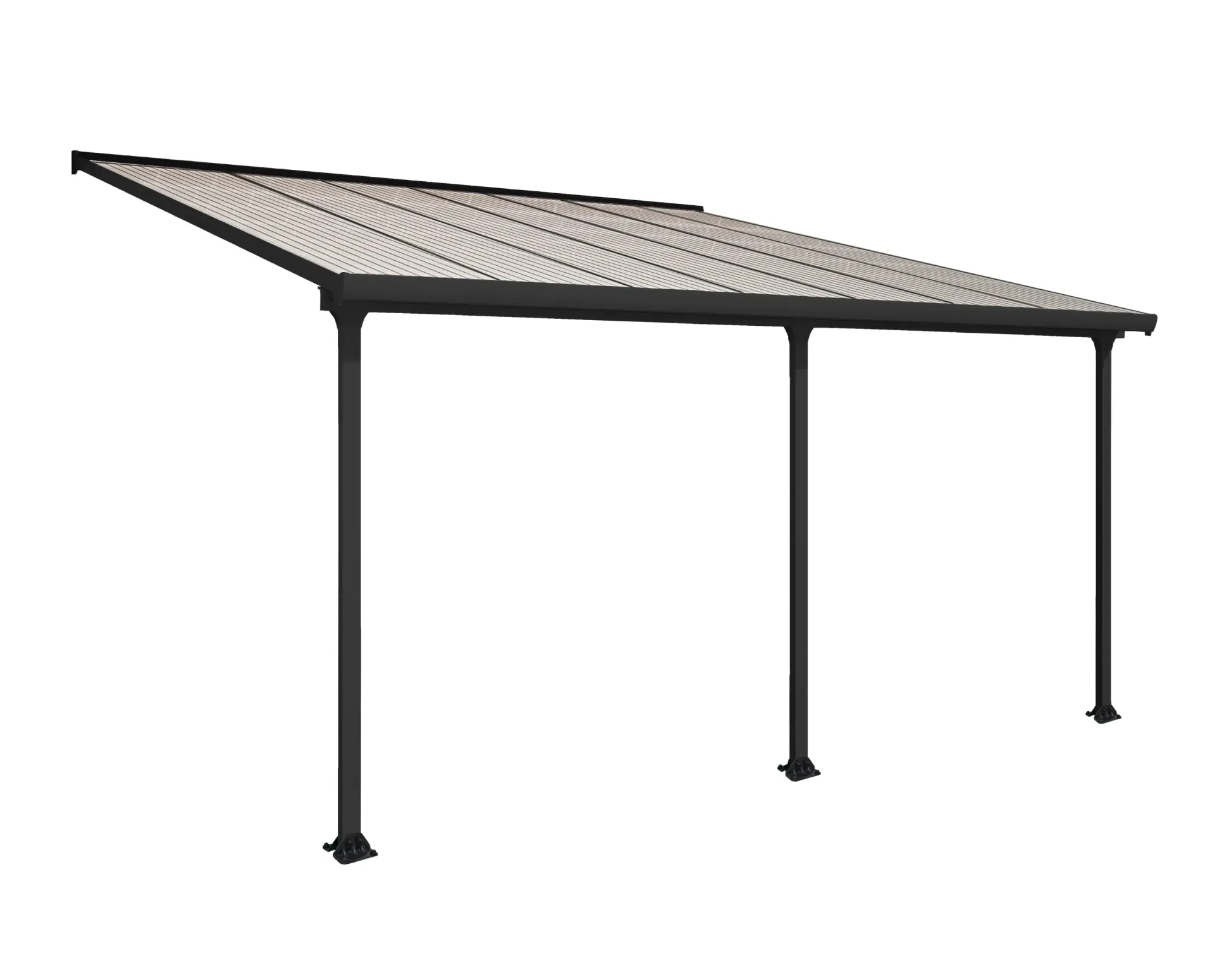 Canopia Terrassenüberdachung Feria 400 x 420 cm anthrazit