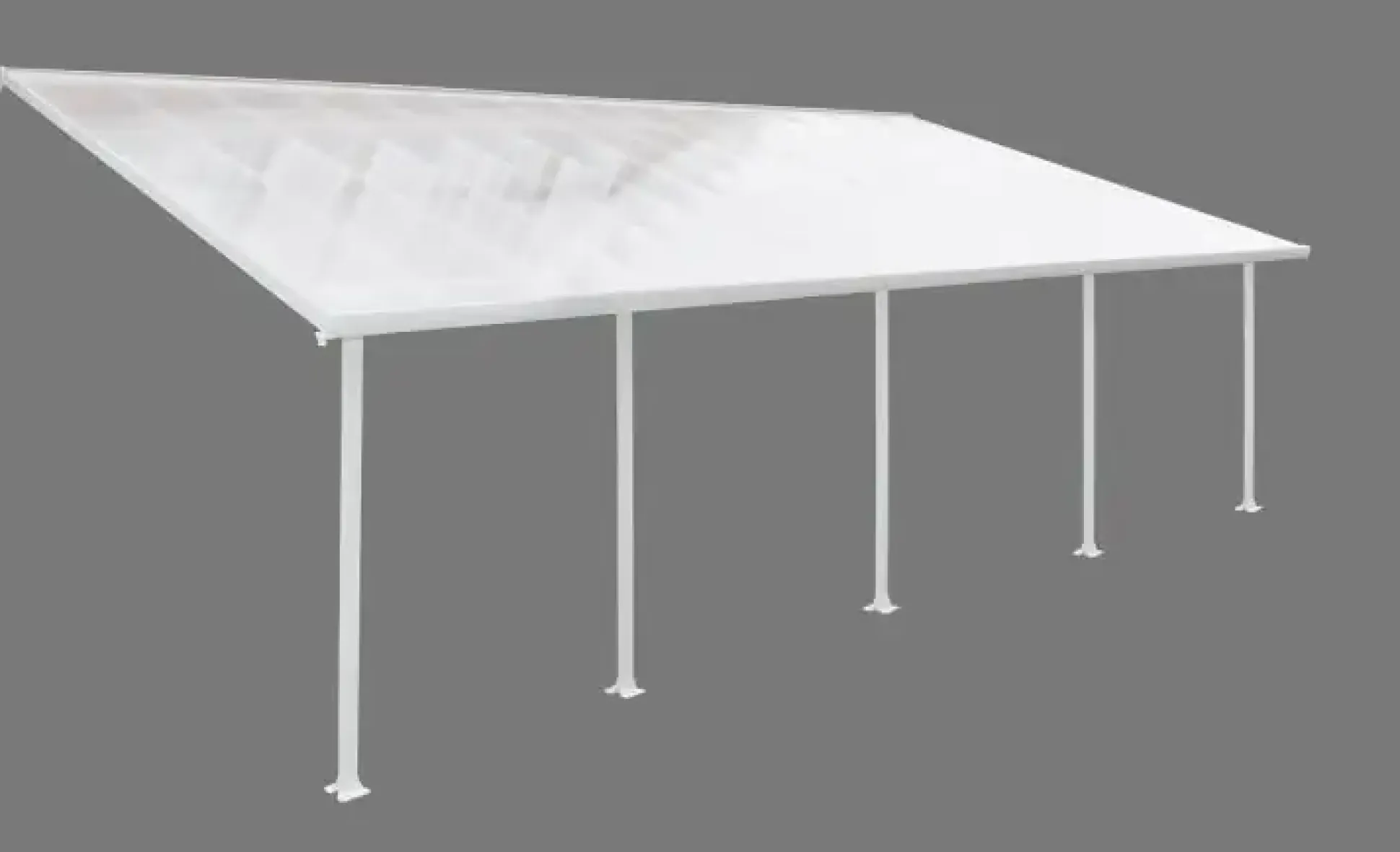 Canopia Terrassendach 850 x 400 cm weiß