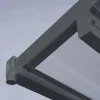 Canopia Terrassendach 971 x 300 cm grau