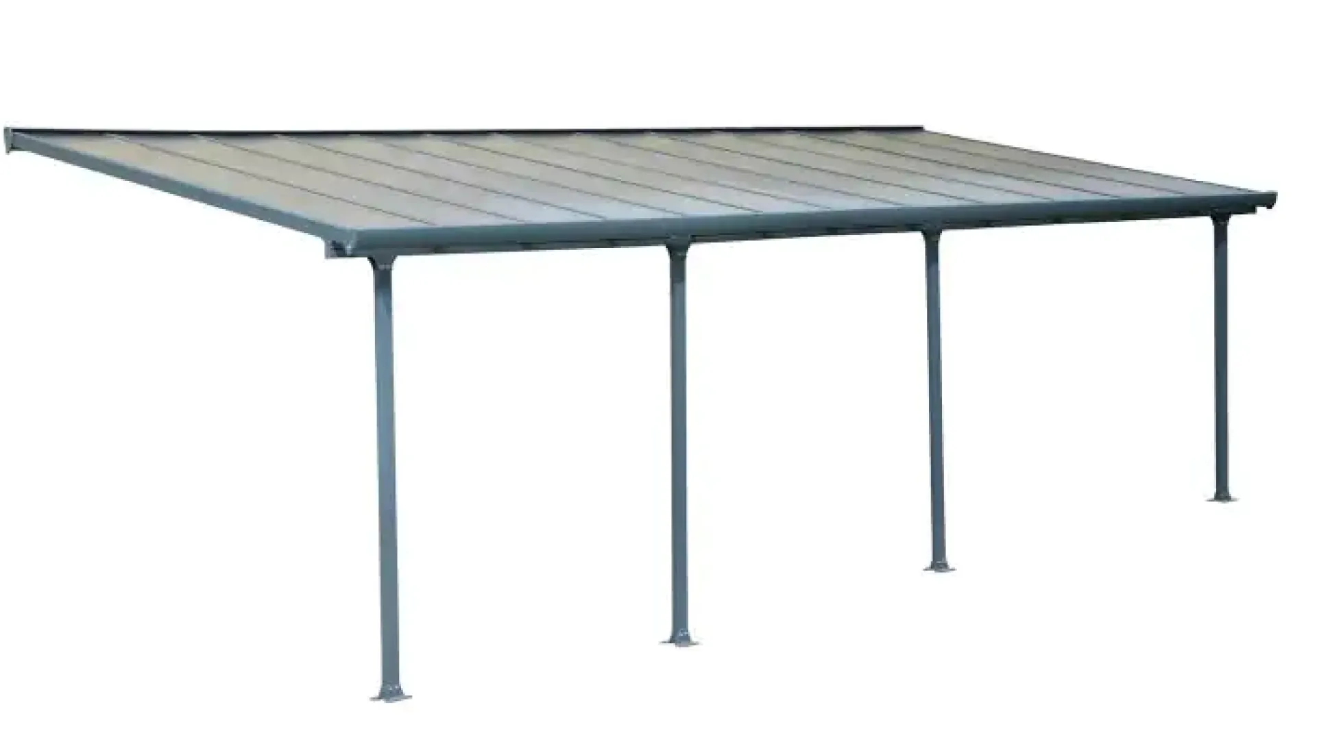 Canopia Terrassendach 971 x 300 cm grau