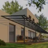 Canopia Terrassendach 1275 x 300 cm grau