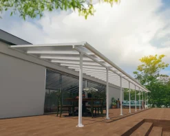 Canopia Terrassendach 1275 x 400 cm weiß