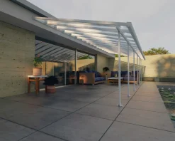 Canopia Terrassendach 1031 x 400 cm weiß