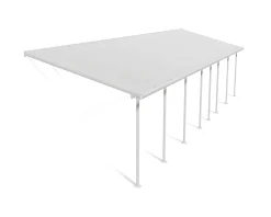 Canopia Terrassendach 1220 x 300 cm weiß