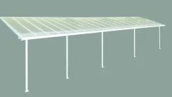 Canopia Terrassendach 1220 x 300 cm weiß