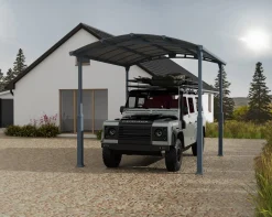 Canopia Carport Alpine 4300 Grau Alu 435 x 359 cm