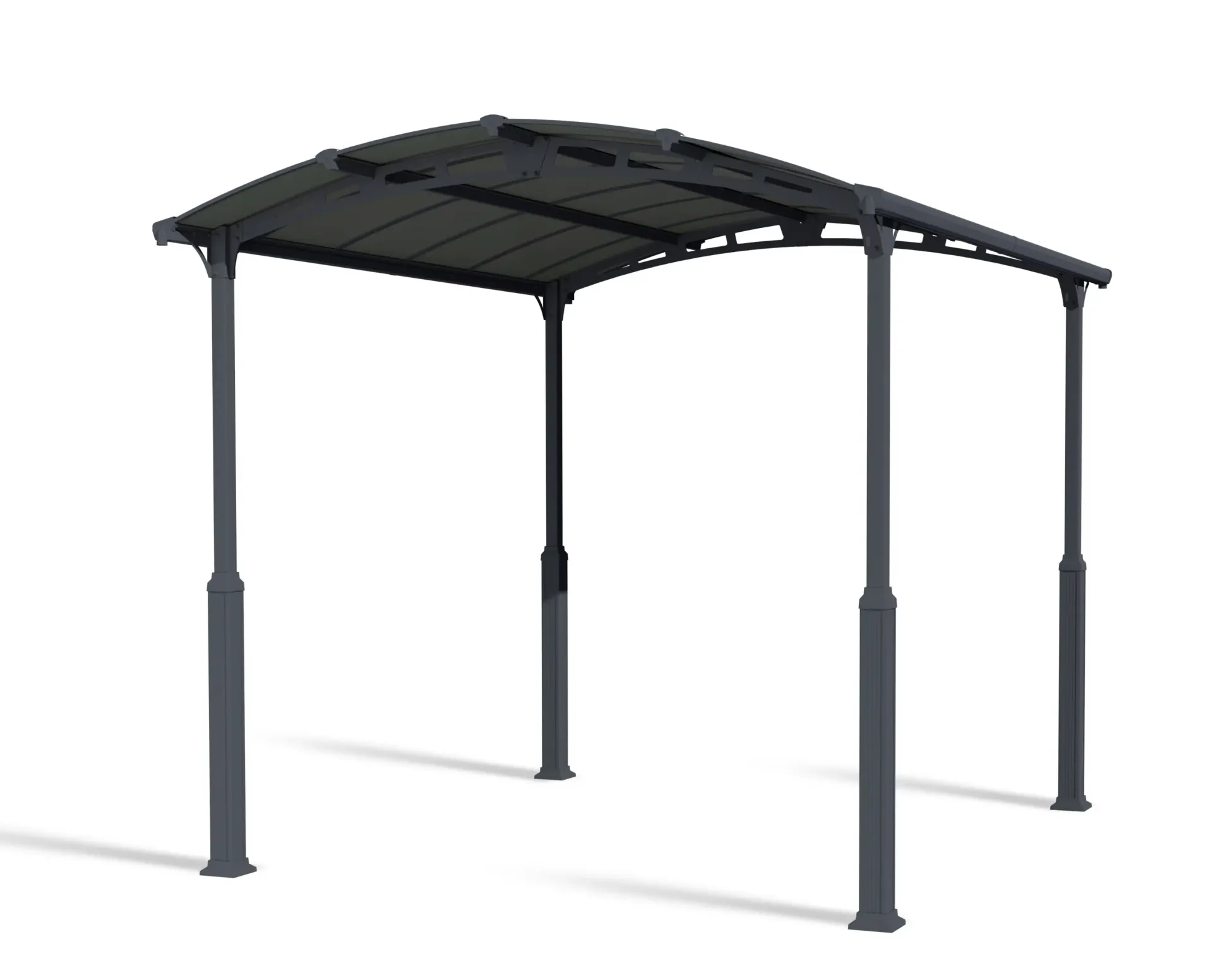 Canopia Carport Alpine 4300 Grau Alu 435 x 359 cm