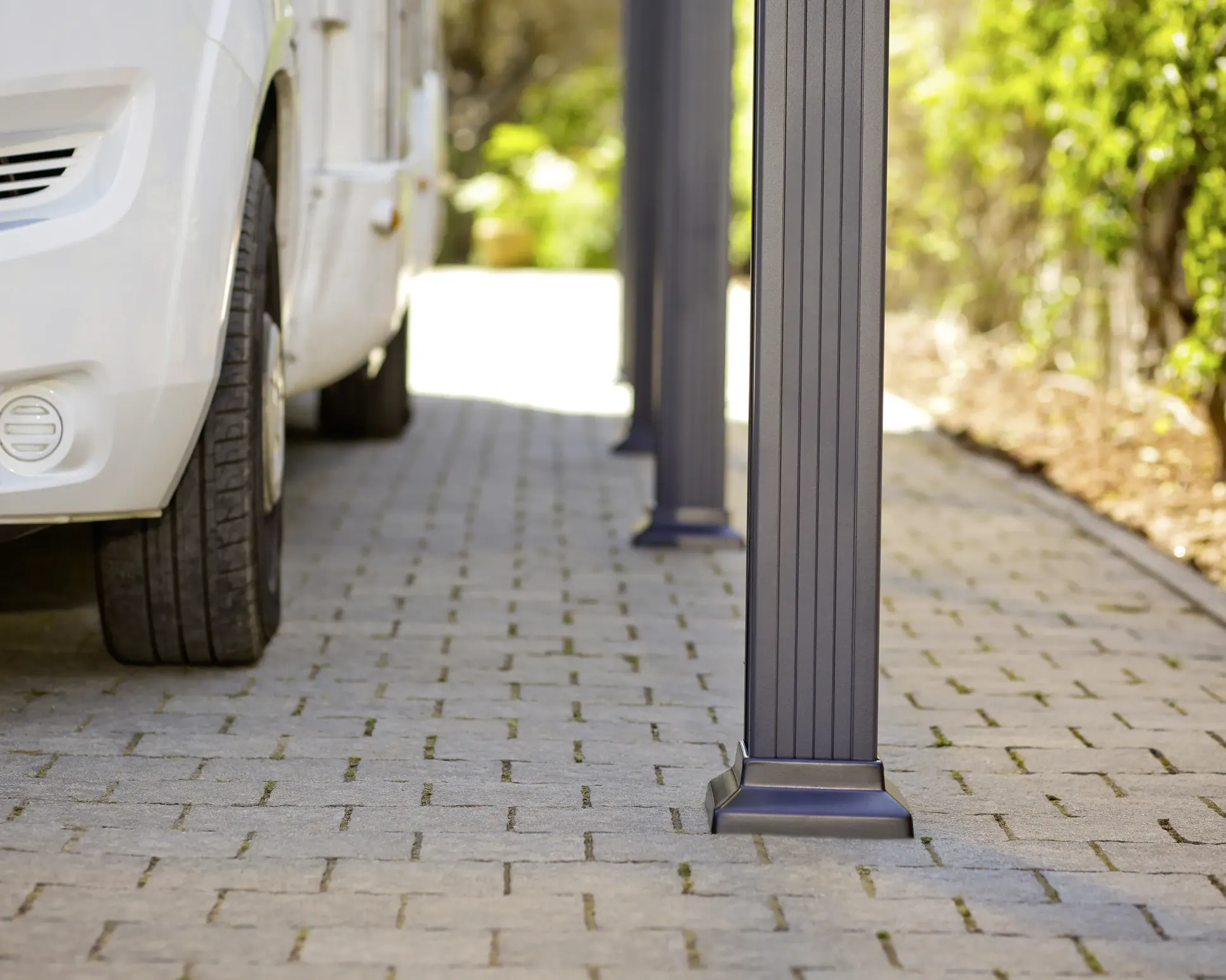 Canopia Carport Alpine 4300 Grau Alu 435 x 359 cm