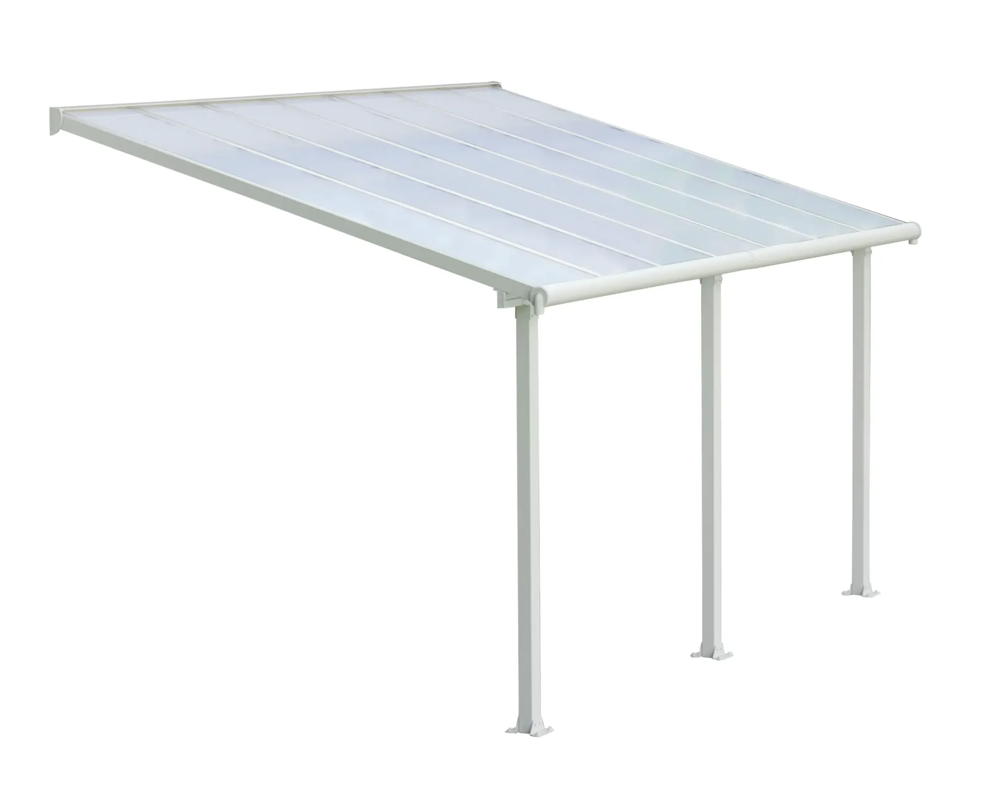 Canopia Terrassenüberdachung Olympia 3x4.2 weiß