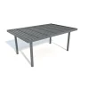 Carport Style 400 x 600 cm grau
