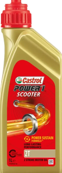 Castrol 2-Takt Motoröl Power 1 Scooter 2T 1L