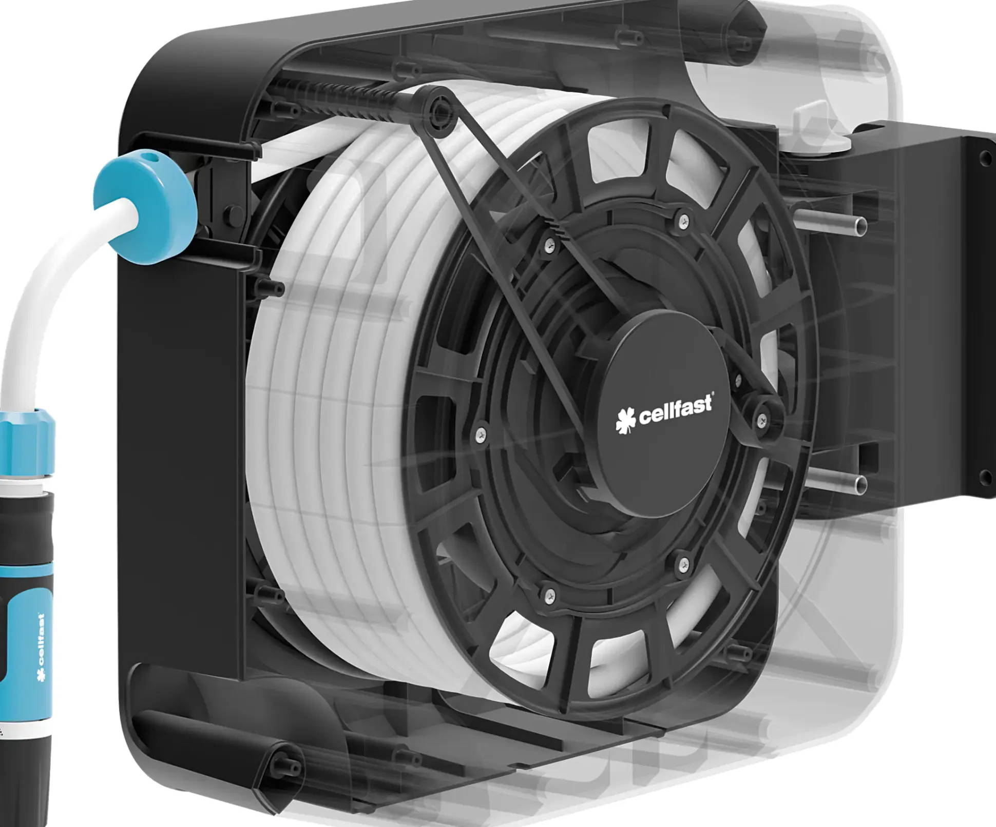 Cellfast Wand-Schlauchbox Ergo inkl. 20 m Schlauch