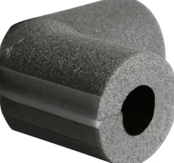 Climatube®Zip PE-Rohrisolierung Bogen grau; Zipverschluss; 28-15