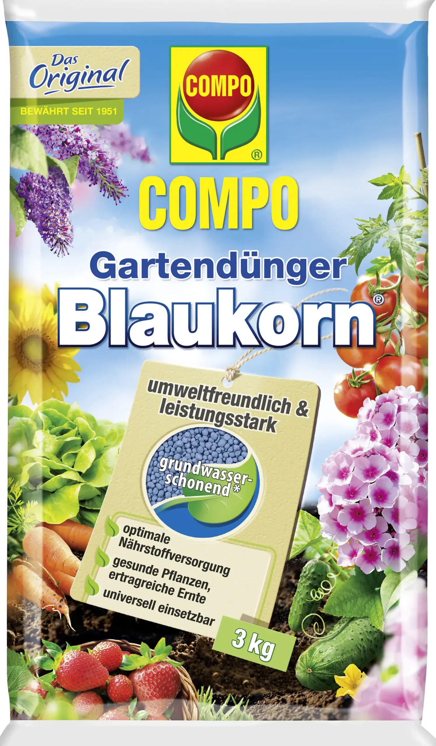Compo Blaukorn NovaTec 3 kg