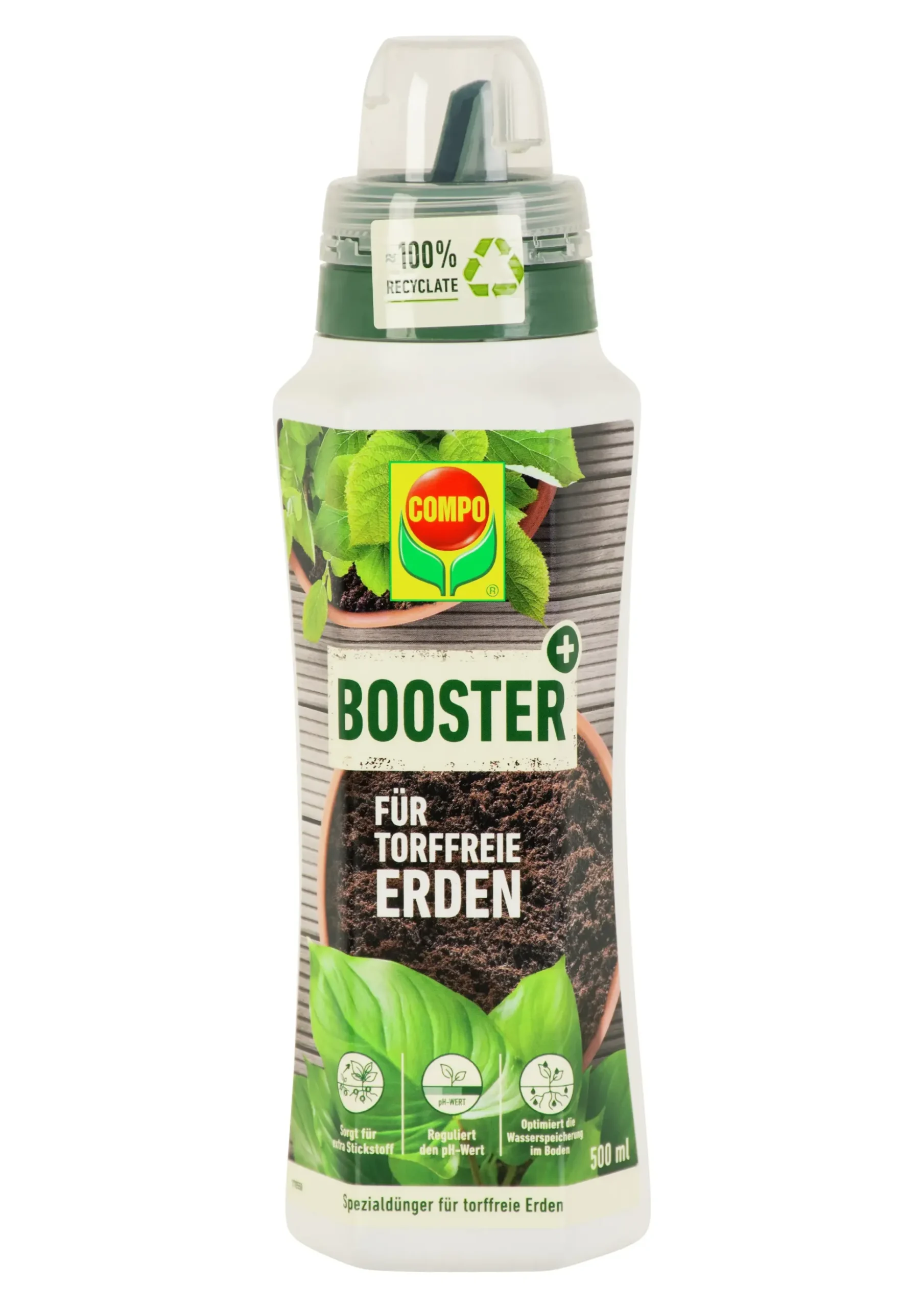 Compo Flüssigdünger Booster für torffreie Erden 500 ml