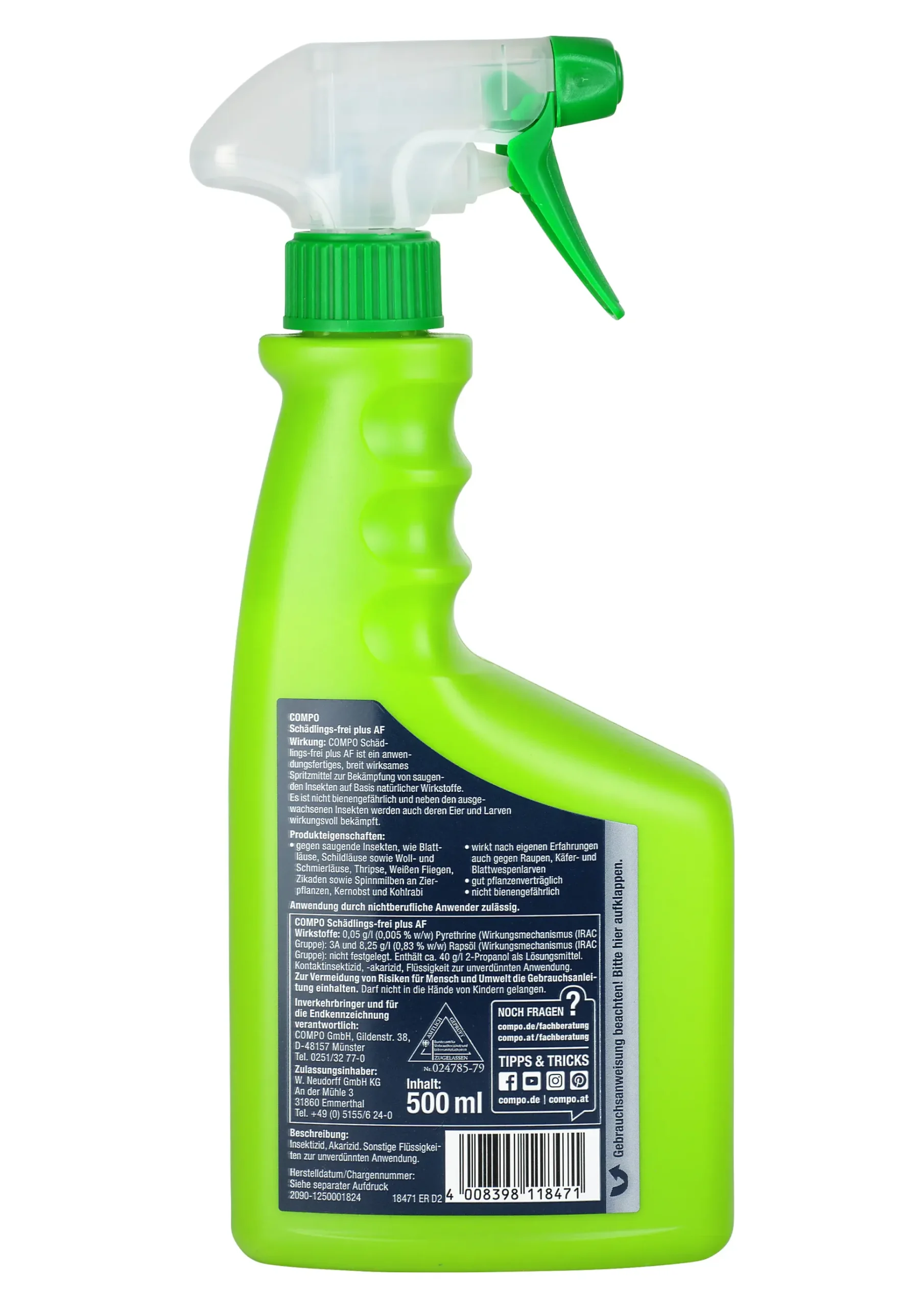 Compo Schädlings-frei plus AF 500 ml
