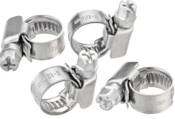 Cornat Schlauchschellen Ø 8 - 12 mm (1/4") x 9 mm, 4 Stück