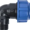 Cornat Winkel für PE-HD-Rohr Polypropylen, ø 40 mm, 1,25" AG
