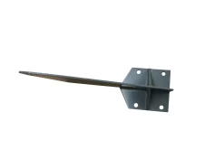 Dachsparrenhalter E6100 für Kassettenmarkise grau