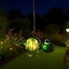 Dapo LED Solarleuchte Dekofigur Chamäleon warmweiß