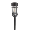 Dapo LED Solarleuchte Fackel mit Erdspieß warmweiß