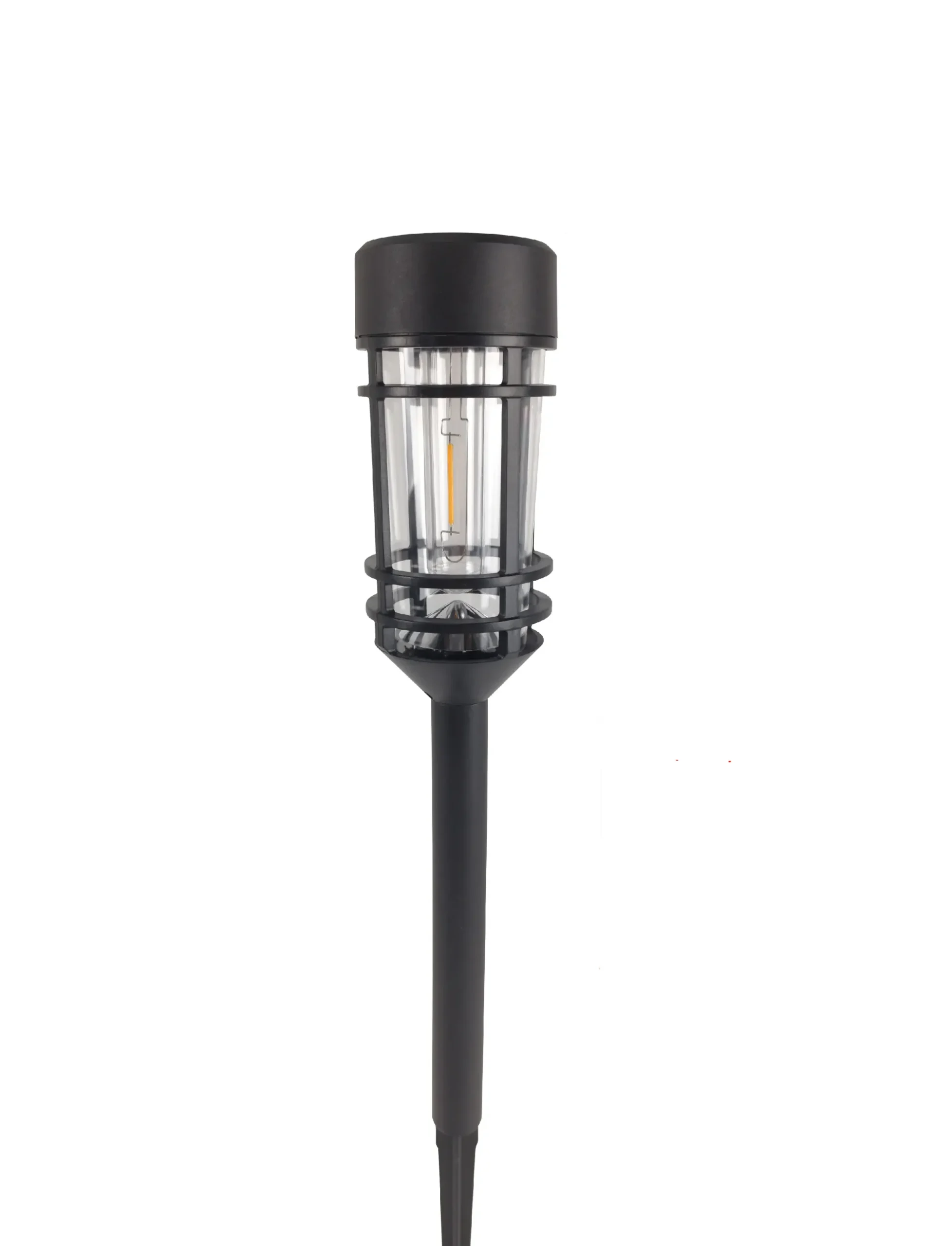 Dapo LED Solarleuchte Fackel mit Erdspieß warmweiß