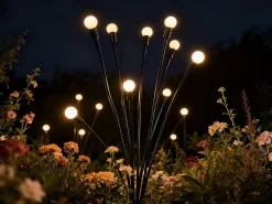 Dapo LED Solarstecker Glühwürmchen warmweiß