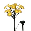 Dapo LED Solarstecker Gänseblümchen weiß