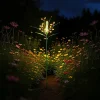 Dapo LED Solarstecker Lichtstab mit Bienen warmweiß