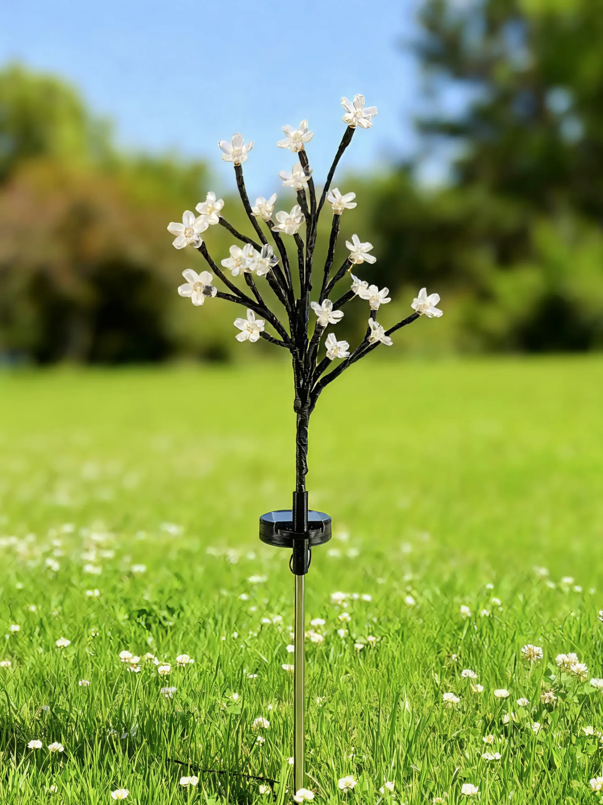 Dapo LED Solarstecker Wiesenblumen bunt