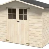 Décor et Jardin Gartenhaus Lodum 262 x 202 cm natur mit Fußboden