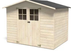 Décor et Jardin Gartenhaus Lodum 262 x 202 cm natur mit Fußboden