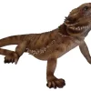Dekofigur Bartagame 34 x 20 cm braun