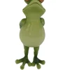 Dekofigur Frosch stehend 25 x 12,5 cm grün