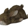 Dekofigur Hase liegend 7,5 x 5,5 x 14 cm