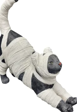 Dekofigur Katzen Mumie 27 cm bunt