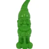 Dekofigur Zwerg mit Spaten 17,5 x 6 cm grün